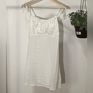 white mini dress urban outfitters nwt